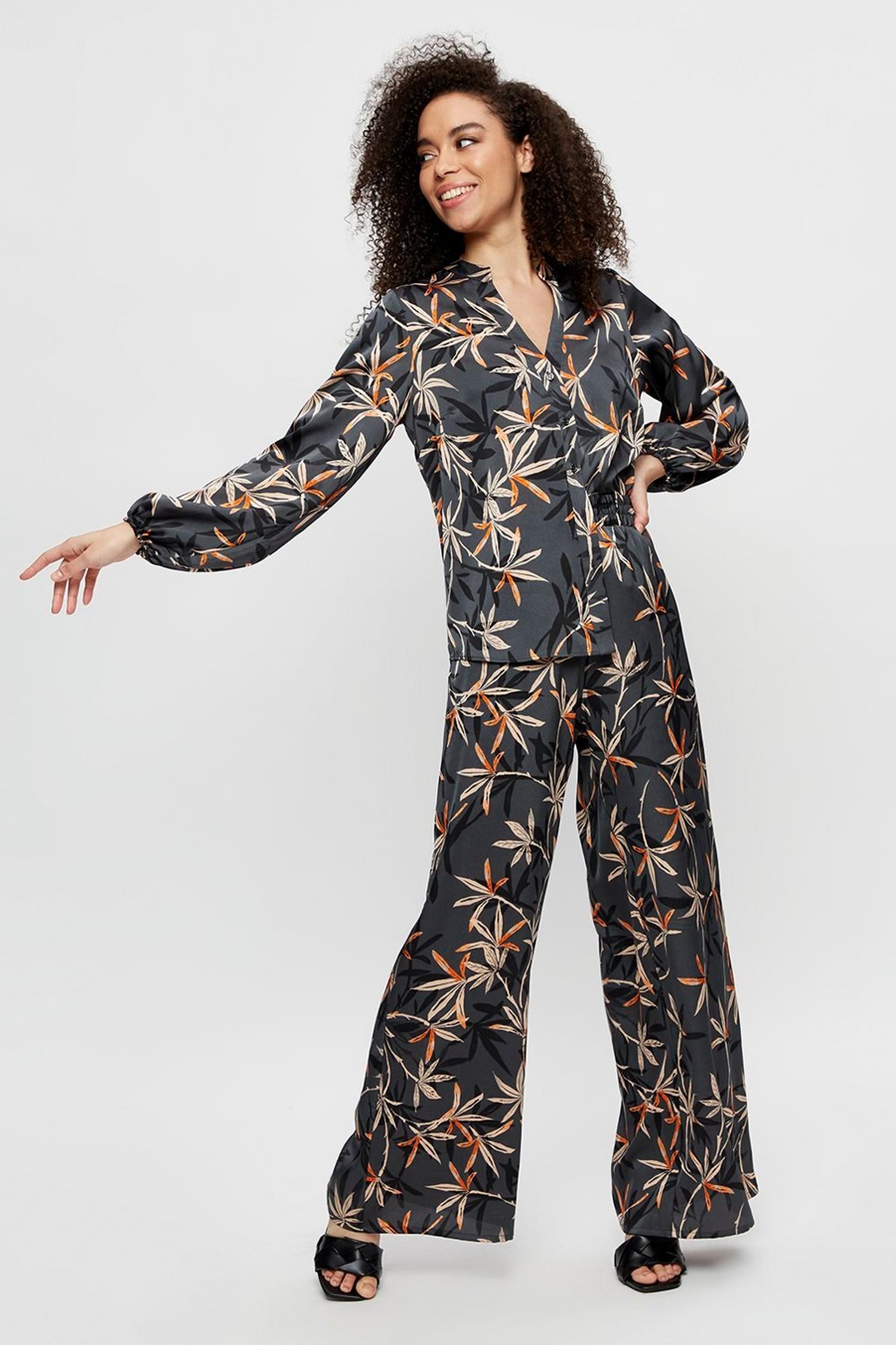 satin shirt co ord